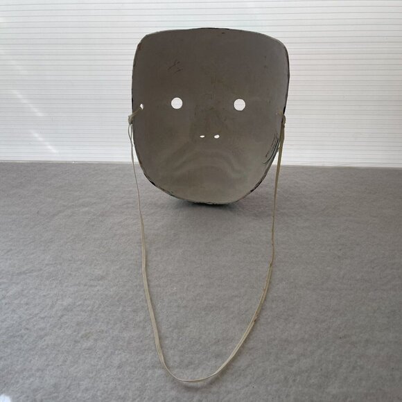 Masquerade Paper Mache Mask Hand Painted Peking Beijing Opera Green Red Chinese - Picture 14 of 14